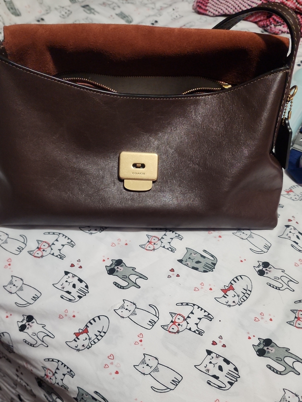 COACH Chelsea Leather Bag 30 - Picture 3 of 8